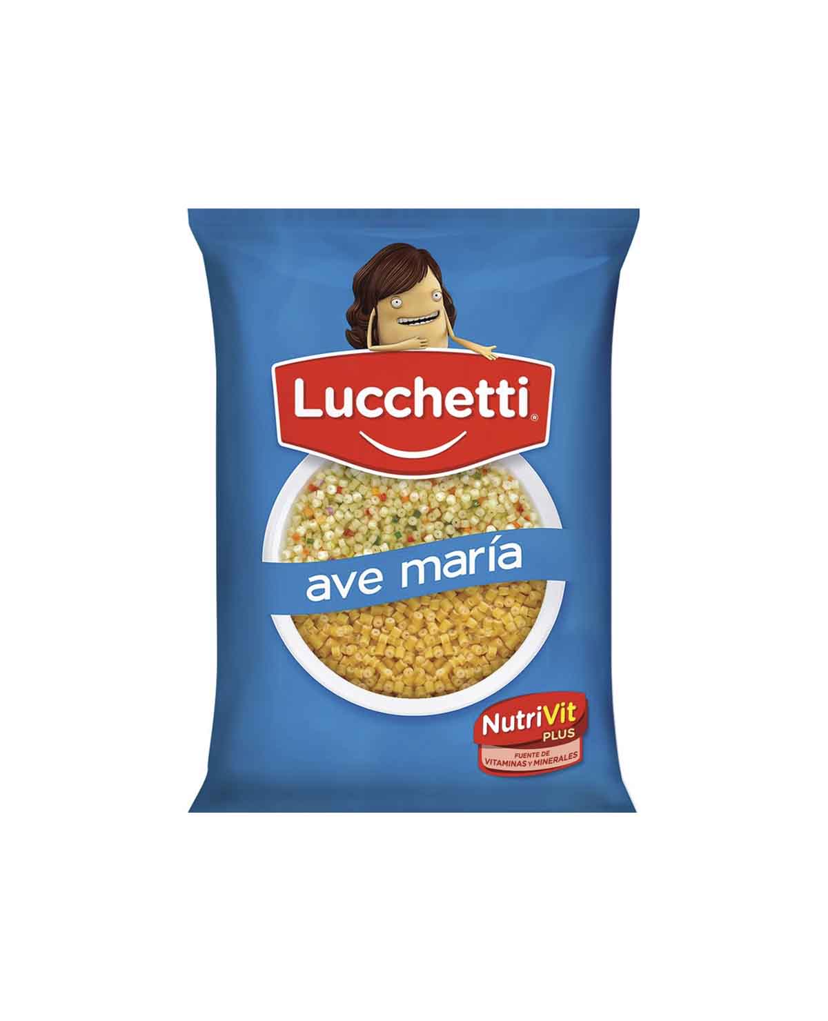 Fideos Lucchetti Ave Maria x 500 Gr